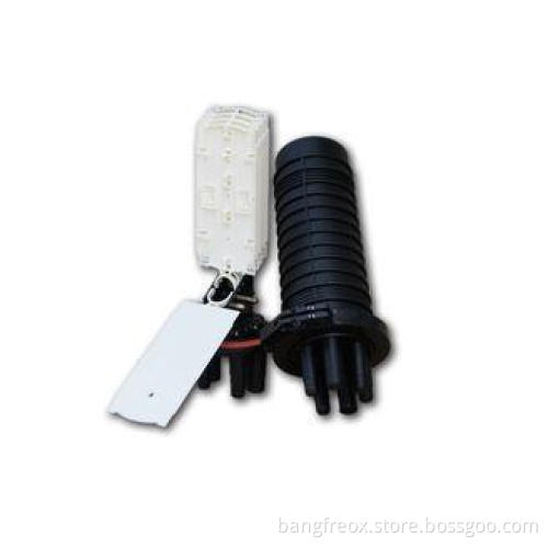 pole mounted Dome Fiber Optic Splice Closure 5 ports sealin